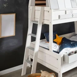 LIFETIME My Hangout Stapelbed - White Wash Wit New