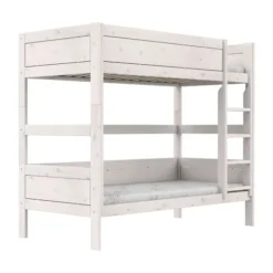 LIFETIME Stapelbed - White Wash Wit Outlet