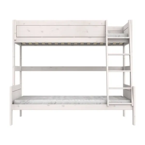 LIFETIME Stapelbed Familie - White Wash Wit Outlet