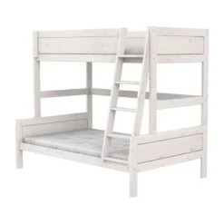 LIFETIME Stapelbed Familie - White Wash Wit Outlet