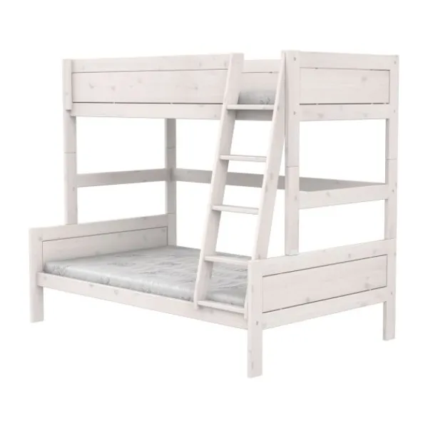 LIFETIME Stapelbed Familie - White Wash Wit Outlet