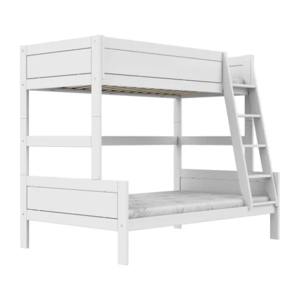 LIFETIME Stapelbed Familie - White Wash Wit Outlet