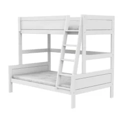LIFETIME Stapelbed Familie - White Wash Wit Outlet