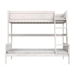 LIFETIME Stapelbed Familie - White Wash Wit