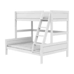 LIFETIME Stapelbed Familie - White Wash Wit