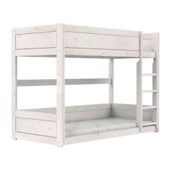 LIFETIME Stapelbed Laag - White Wash Wit New
