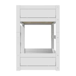 LIFETIME Stapelbed Laag - White Wash Wit New