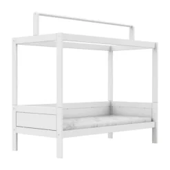 LIFETIME Kidsrooms Original Bed + Dakframe – Premium Rolbodem – 90×200 cm Wit Sale