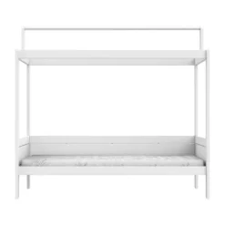 LIFETIME Kidsrooms Original Bed + Dakframe – Premium Rolbodem – 90×200 cm Wit Sale