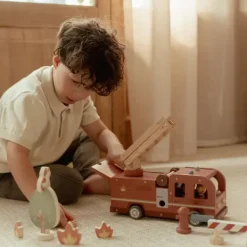 Little Dutch Brandweerwagen Met Pegdolls Sale