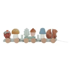 Little Dutch Forest Friends Eekhoorn Blokkentrein Hot