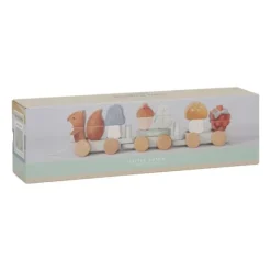 Little Dutch Forest Friends Eekhoorn Blokkentrein Hot