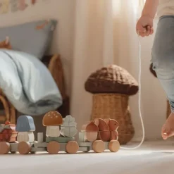 Little Dutch Forest Friends Eekhoorn Blokkentrein Hot