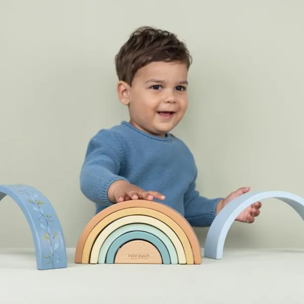 Little Dutch Forest Friends Regenboog Stapeltoren Outlet