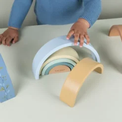 Little Dutch Forest Friends Regenboog Stapeltoren Outlet