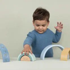 Little Dutch Forest Friends Regenboog Stapeltoren Outlet
