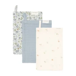 Little Dutch Forest Friends Washandjes - (Set van 3) - Hydrofiel Discount