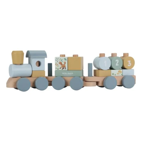 Little Dutch Forest Friends Blokkentrein Online