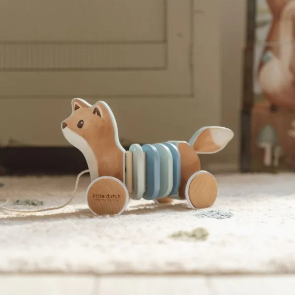 Little Dutch Forest Friends Trekfiguur - Wiebel Vos Clearance