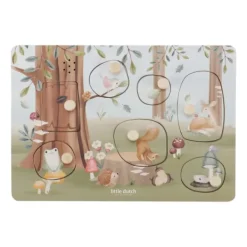 Little Dutch Forest Friends Geluidenpuzzel Online