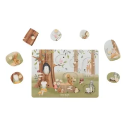 Little Dutch Forest Friends Geluidenpuzzel Online