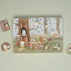 Little Dutch Forest Friends Geluidenpuzzel Online