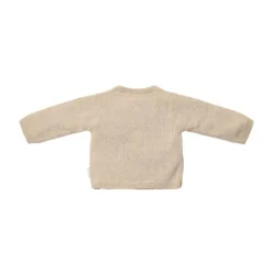 Little Dutch Gebreid Overslag Vestje - Maat 44 - Soft Beige Melee Discount