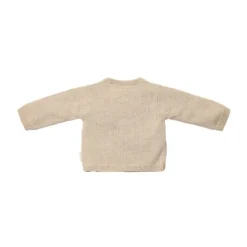 Little Dutch Gebreid Overslag Vestje - Maat 44 - Soft Beige Melee Discount