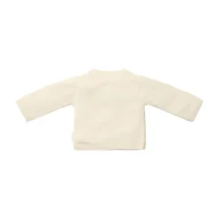Little Dutch Gebreid Overslag Vestje - Maat 44 - Off White Best
