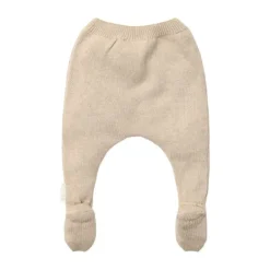 Little Dutch Gebreide Broek - Soft Beige Melee Outlet