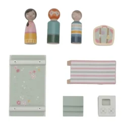 Little Dutch Houten Auto Met Caravan