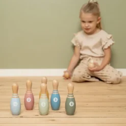 Little Dutch Houten Bowlingset