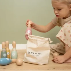 Little Dutch Houten Bowlingset