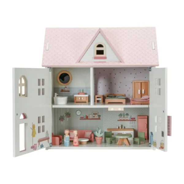 Little Dutch Houten Poppenhuis - Medium Hot