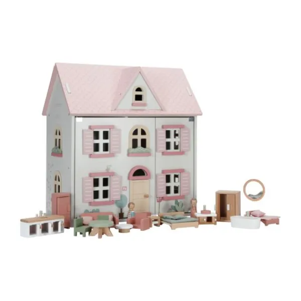 Little Dutch Houten Poppenhuis - Medium Hot