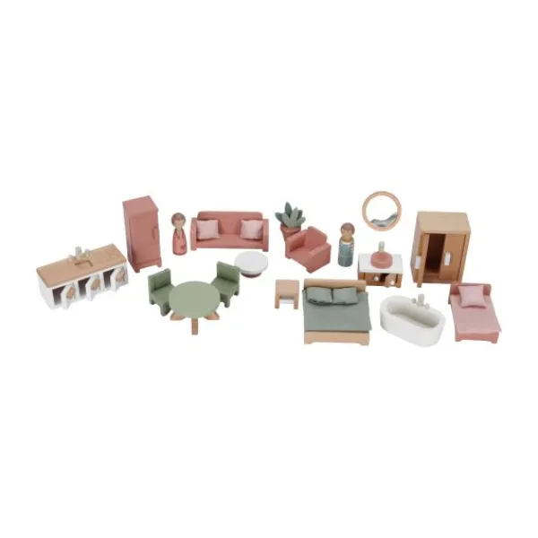 Little Dutch Houten Poppenhuis - Medium Hot