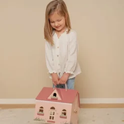 Little Dutch Houten Poppenhuis - Small - Pink Best
