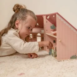 Little Dutch Houten Poppenhuis - Small - Pink Best