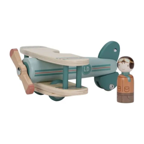 Little Dutch Houten Speelgoedvliegtuig Hot
