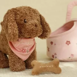 Little Dutch Knuffelhond Jackie In Tas Hot