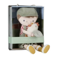 Little Dutch Knuffelpop Boer Jim Met Kip - 35 cm Online