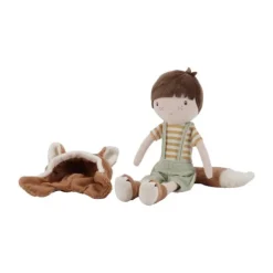 Little Dutch Knuffelpop Forest Friend Sam New