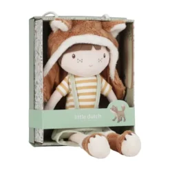 Little Dutch Knuffelpop Forest Friend Sam New