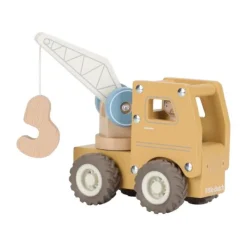 Little Dutch Kraanwagen Inclusief Pegdoll – Hout