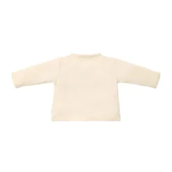 Little Dutch Lange Mouw Overslag T-Shirt - Maat 56 - Creme Best