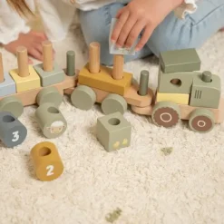 Little Dutch Little Farm Tractor Blokkentrein Online