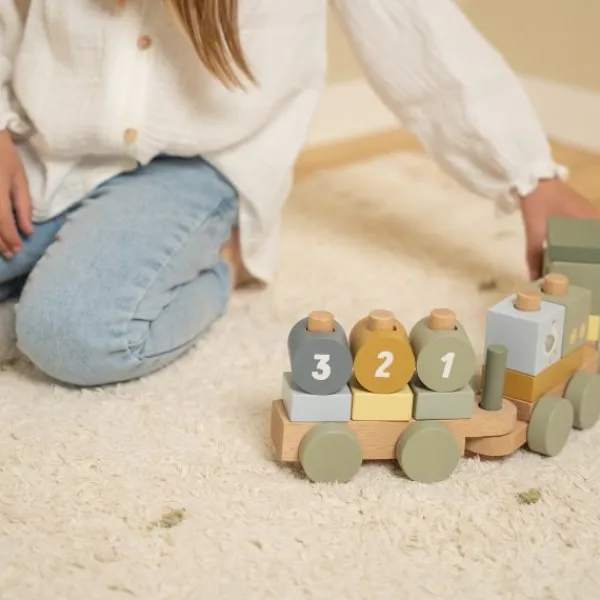 Little Dutch Little Farm Tractor Blokkentrein Online