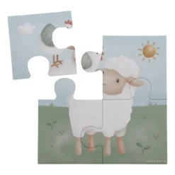 Little Dutch Little Farm Puzzel - 4-in-1 Sale