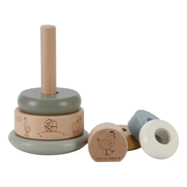 Little Dutch Little Farm Houten Tuimelaar Online