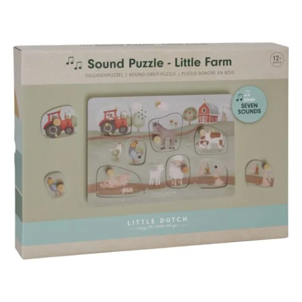 Little Dutch Little Farm Geluidenpuzzel Online